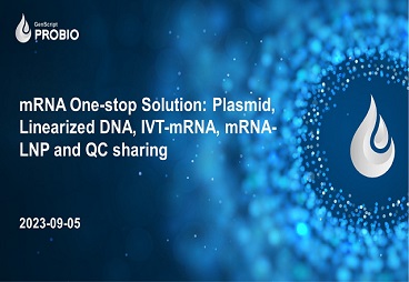 mRNA One-stop Solution: Plasmid, Linearized DNA, IVT-mRNA, mRNA-LNP and QC sharing